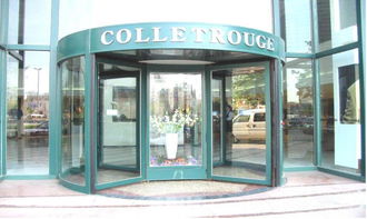 嘉樂豐華四翼旋轉(zhuǎn)門 極致奢華的建筑入口藝術(shù)